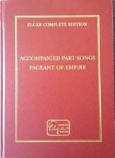 Accompanied Part Songs / Pageant of Empire Study Scores sheet music cover